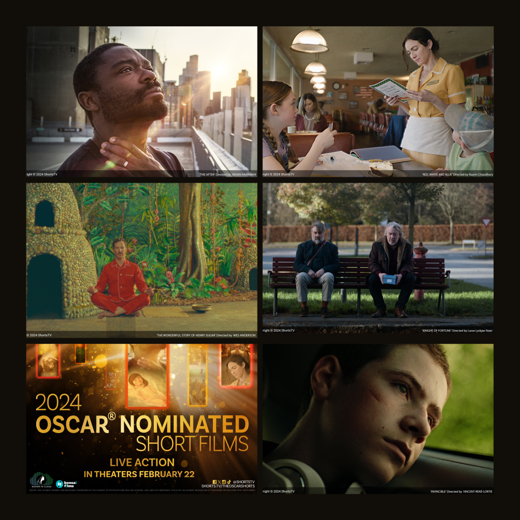 2024 OSCAR ® NOMINATED SHORT FILMS – LIVE&nbsp;ACTION